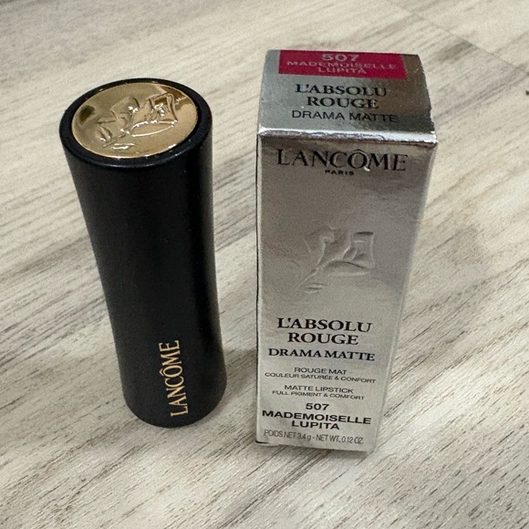 Lancome Other - Lancôme L'Absolu Rouge Drama Matte Lipstick 507 Mademoiselle Lupita